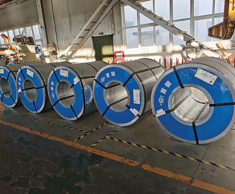 İyi bir fiyat. Endüstriyel Uygulamalar için Pürüzsüz Yüzey Kaplamalı Yönsüz Elektrik Çeliği 1000mm Genişlik 0.5mm Kalınlık çevrimiçi